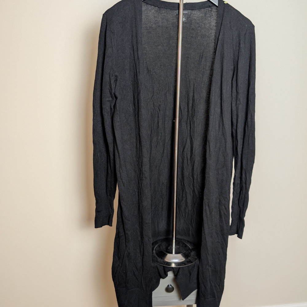Halogen Black Sweater Cardigan